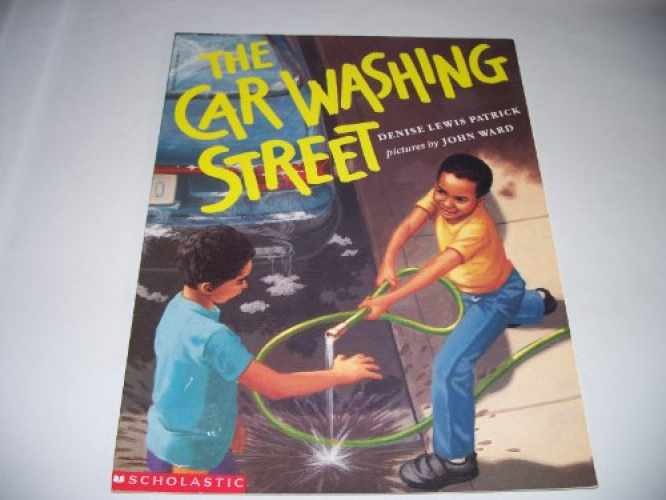 The car washing street - Paperback, by Denise Lewis Patrick - Acceptable n