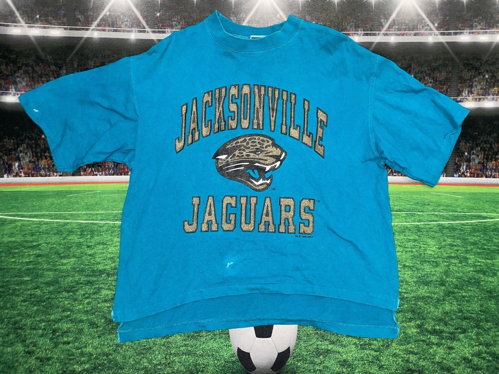 VTG 90s Jacksonville Jaguars 1995 Bike NFL T-Shirt Mens Large Preowned