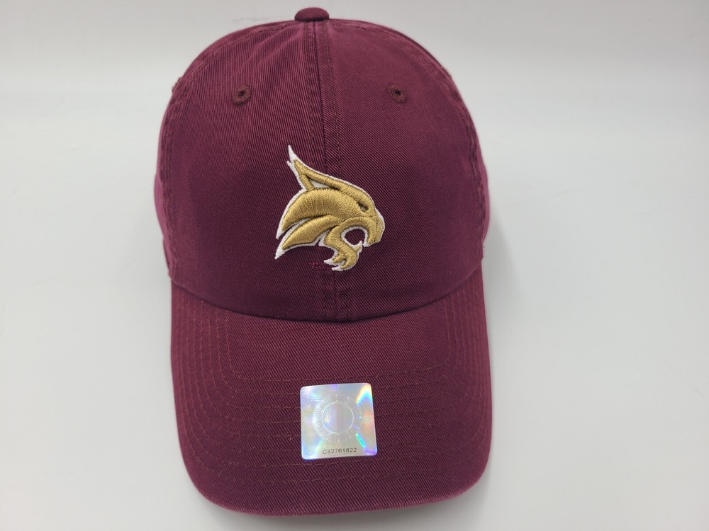 Texas State Bobcats NCAA Fitted Cap Red Top of the World Lids