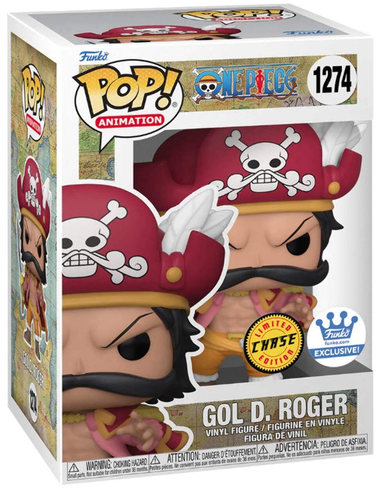 Funko POP! Animation: One Piece - Gol D. Roger (Funko)(CHASE)(Damaged Box)[B] #1