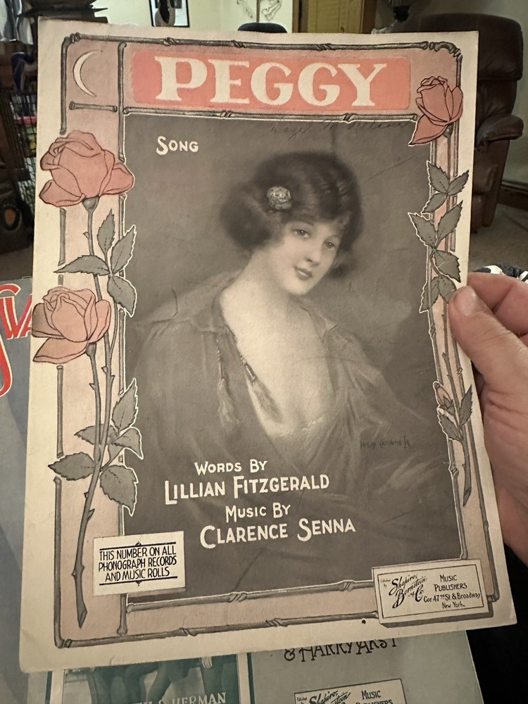 Post/1920 3-pack Of Vintage Sheet Music