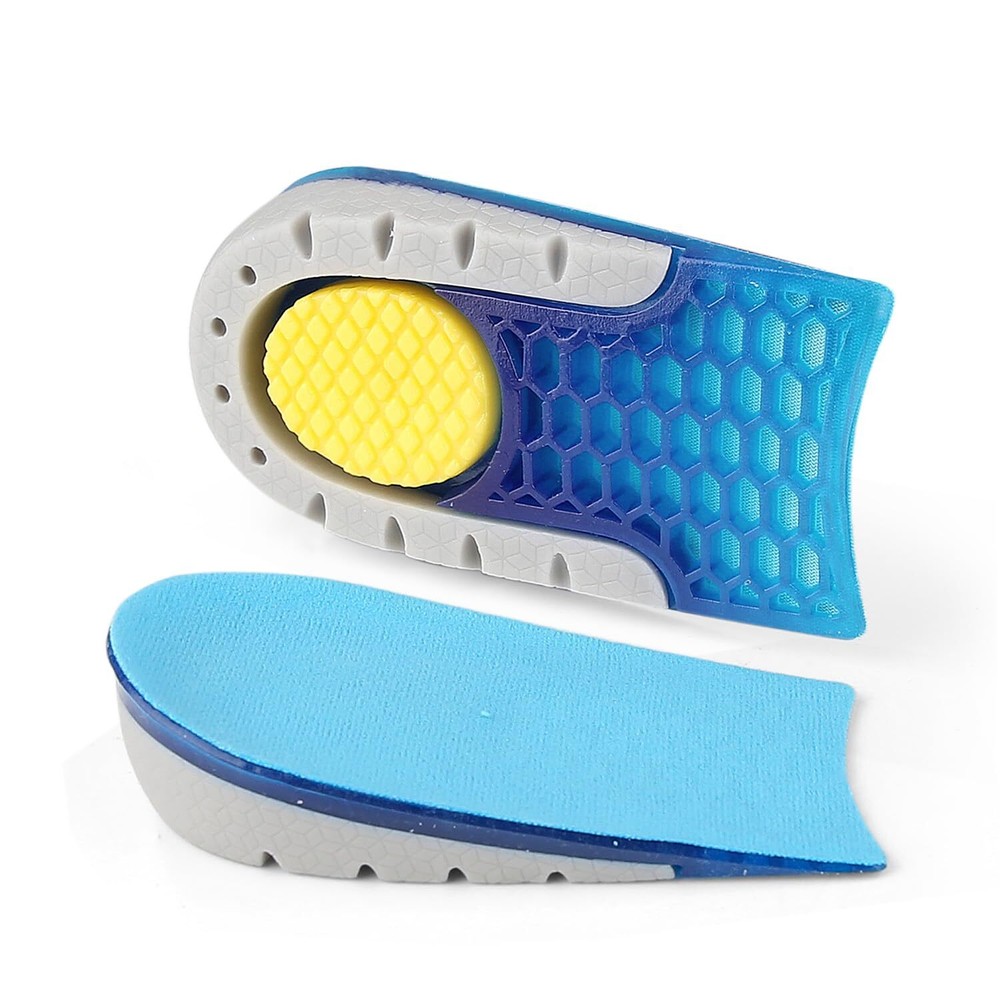 Heel Lift Inserts Height Increase Insole Gel Heel Lift Inserts Suitable for M...