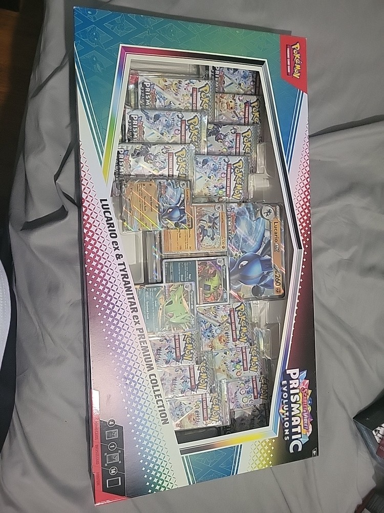 Pokemon TCG Prismatic Evolutions Premium Figure Collection Sealed New