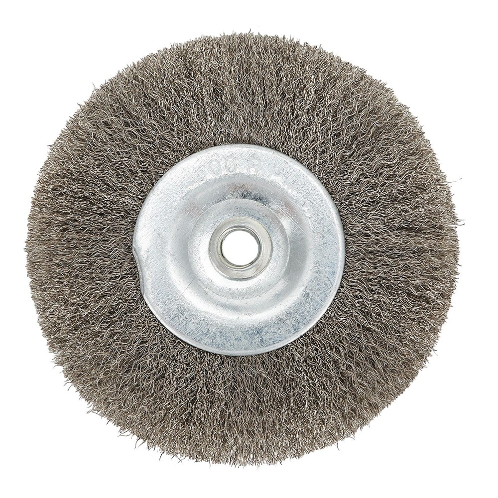 Heavy duty 3 Inch Flat Wire Wheel Brush for Angle Grinder Carbon Removal