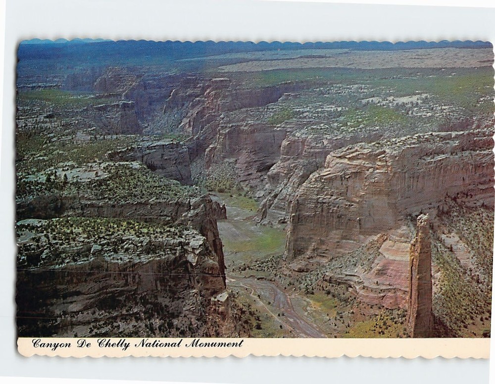 Postcard Canyon de Chelly National Monument Arizona