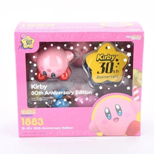 Kirby 30th Anniversary Action Figure Dolls Exchange Face Expression Toy Full Set