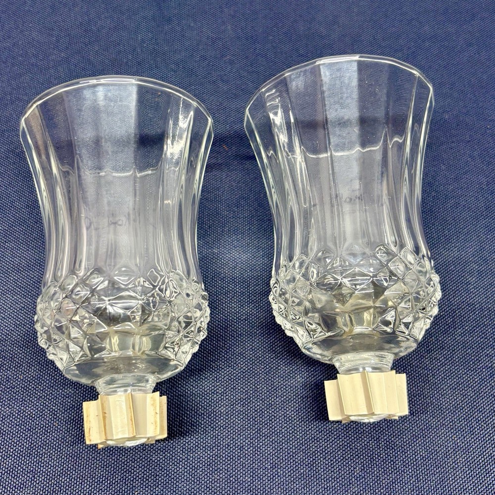 Home Interiors Small Diamond Crystal Votive Cup