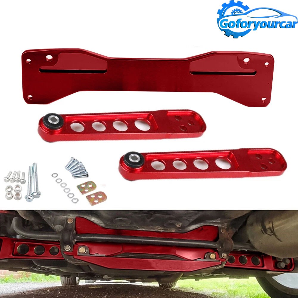 LOWER SUSPENSION CONTROL ARMS SUBFRAME BRACE KIT FOR HONDA CIVIC ES DX 2001-2005