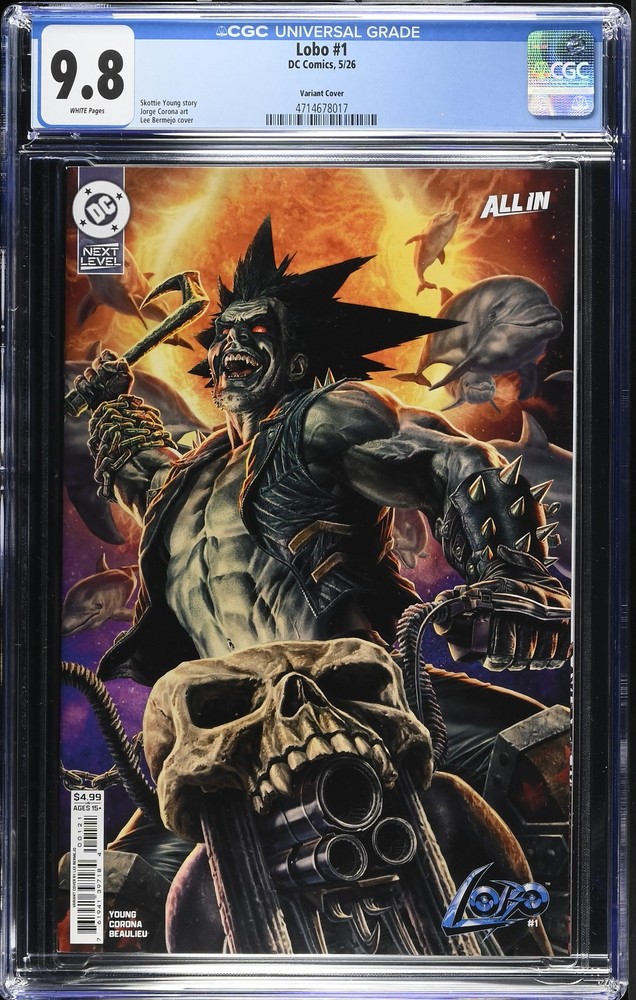 Lobo 1 CGC 9.8 Bermejo Variant Cover
