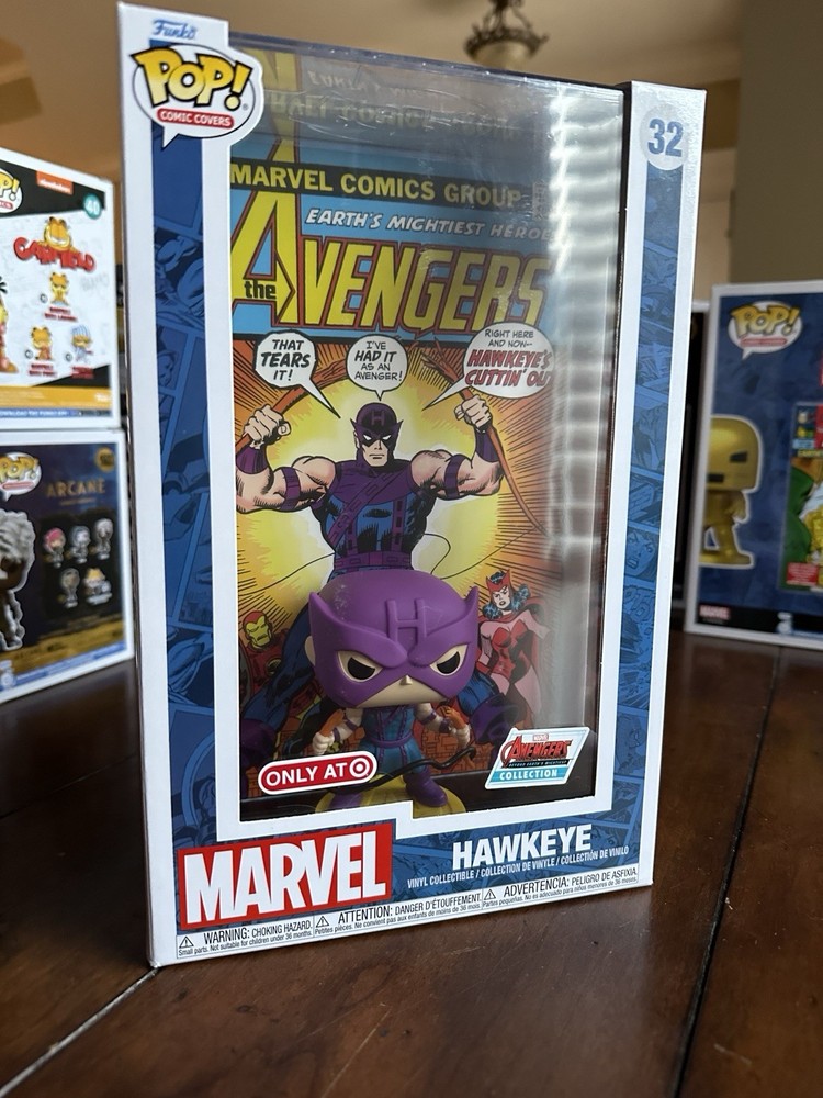 Funko Pop! Vinyl: Hawkeye (Comic Cover) - #32 - Marvel - New