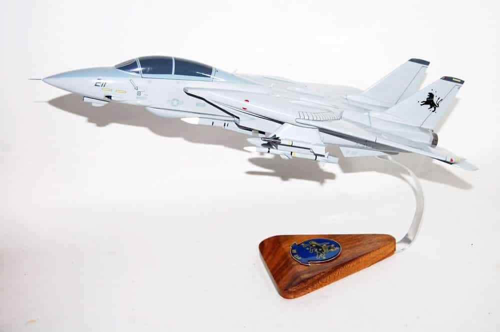 VF-213 Fighting BlackLions (2006) F-14d Tomcat Model, 1/42 (18