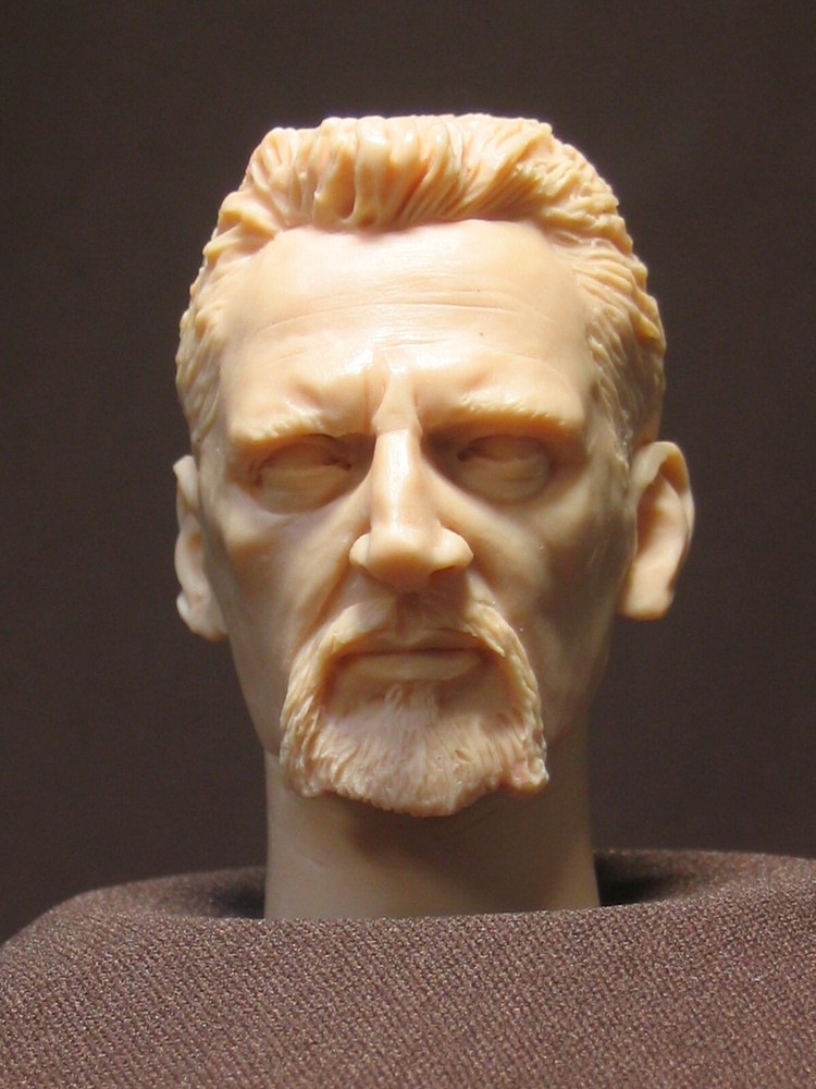 A-33 LIAN NESSOM Batman Begins CUSTOM RESIN HEAD SCULPT Action figures 1/6 Scale