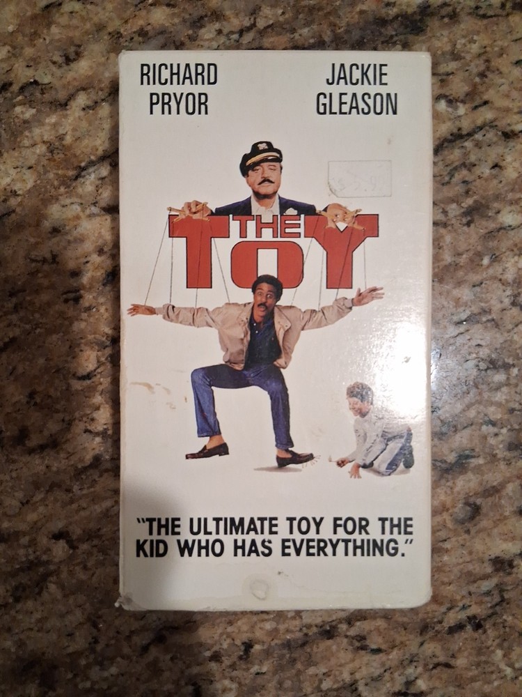 The Toy (1989 VHS) Richard Pryor, Jackie Gleason Vhs Tape Tested