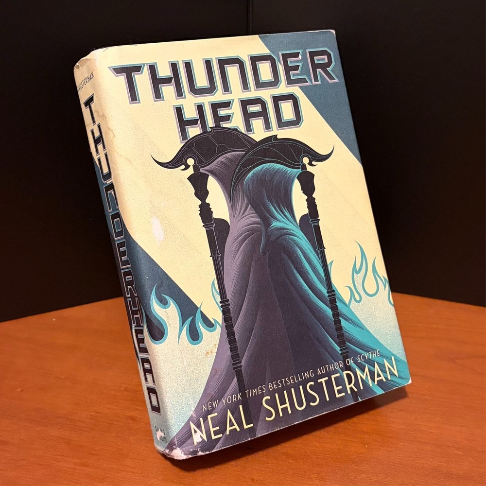 Thunderhead, Arc of a Scythe 2 by Neal Shusterman (2018, Hardcover)