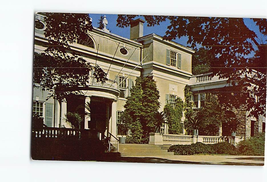 Postcard The Home of Franklin D. Roosevelt National Historic Site Hyde Park NY