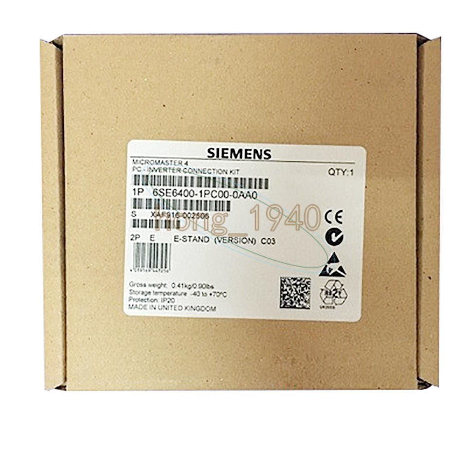 ONE New Siemens PC Inverter Connection Kit 6SE6400-1PC00-0AA0