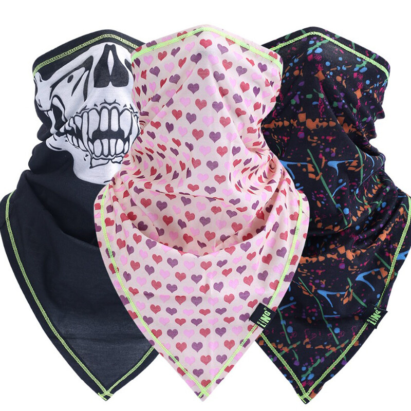 UV-protective neck gaiter balaclava for sun and face coverage