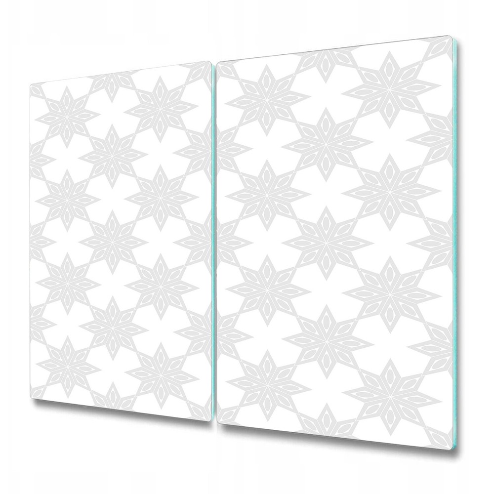 Glass Surface Protector Worktop saver Flower Stars Modern Home 2x30x52