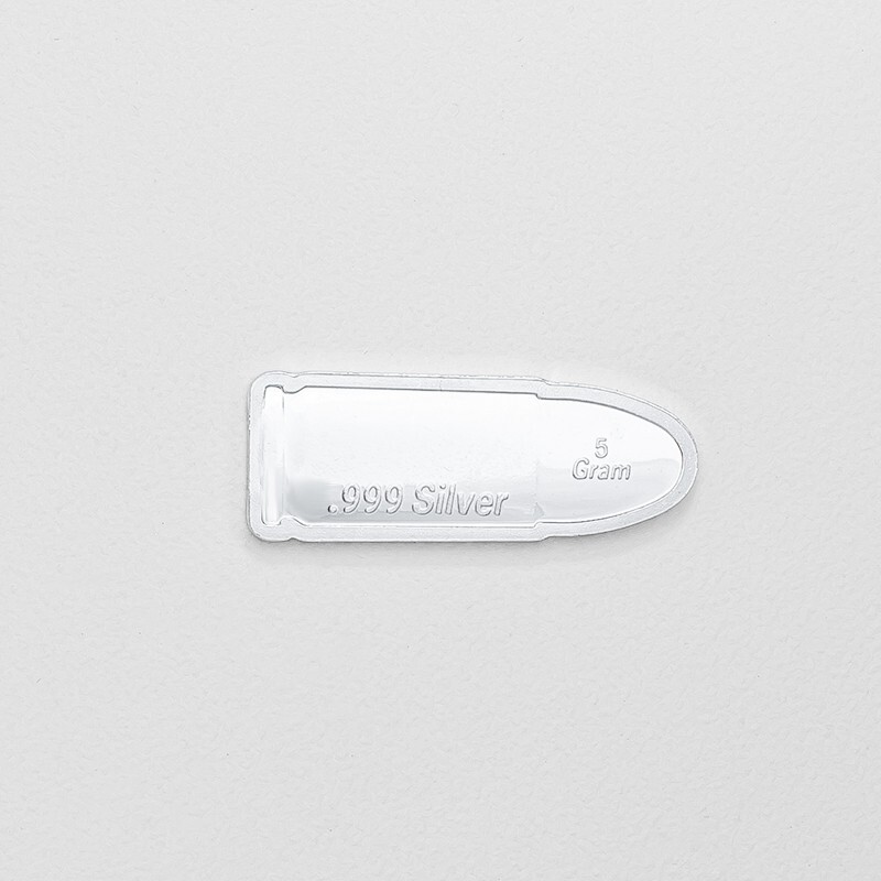 5g gram  .999 Fine Silver Bullet