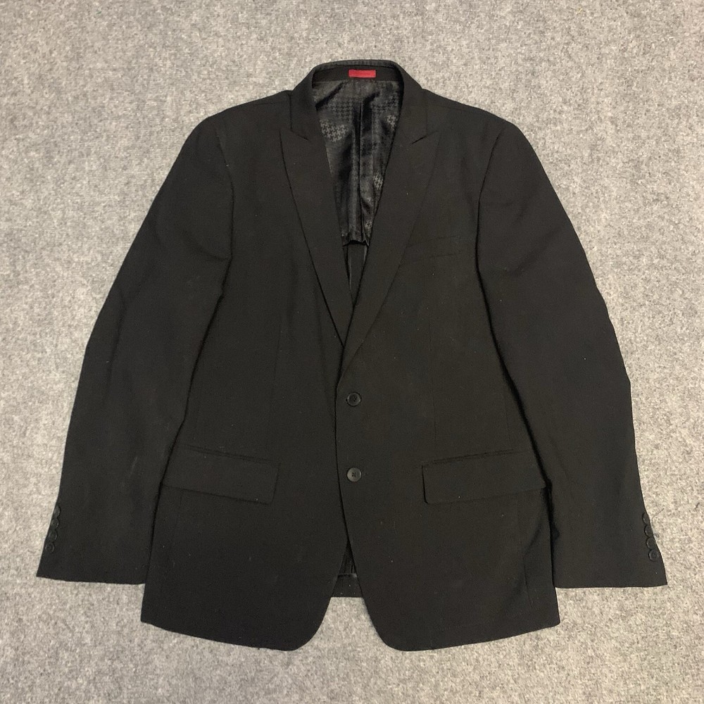 John Varvatos Mens Sport Jacket Size 40 r 40R Wool Blend Blazer Lightweight
