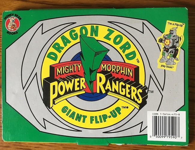 Dragon Zord Mighty Morphin Power Rangers Giant Flip-up by , Good Book