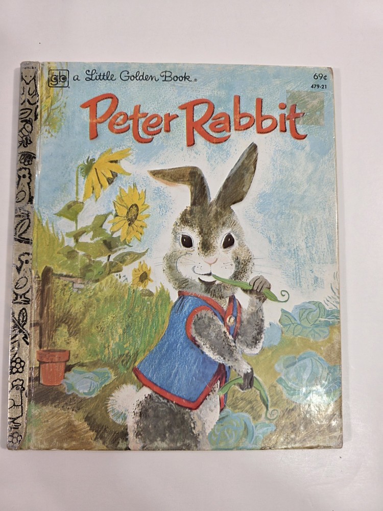 The Tale Of Peter Rabbit A Little Golden Book