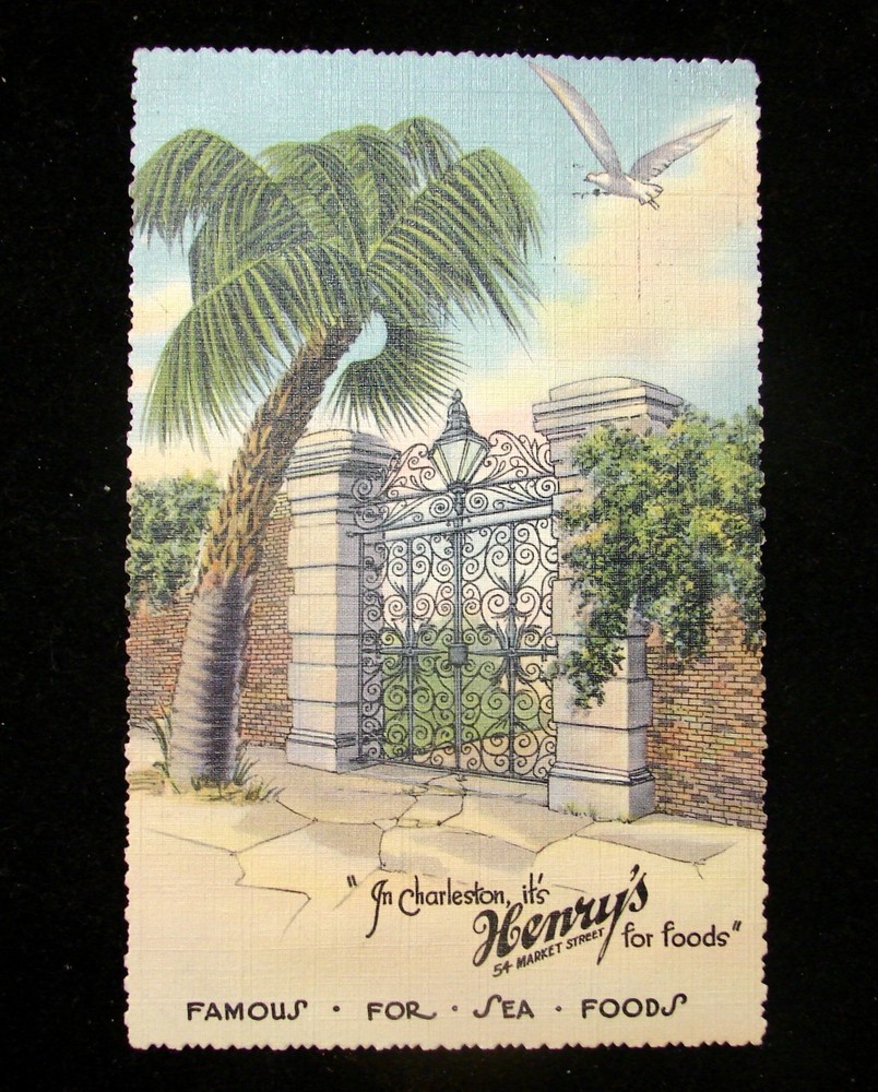 Vintage Linen Postcard 