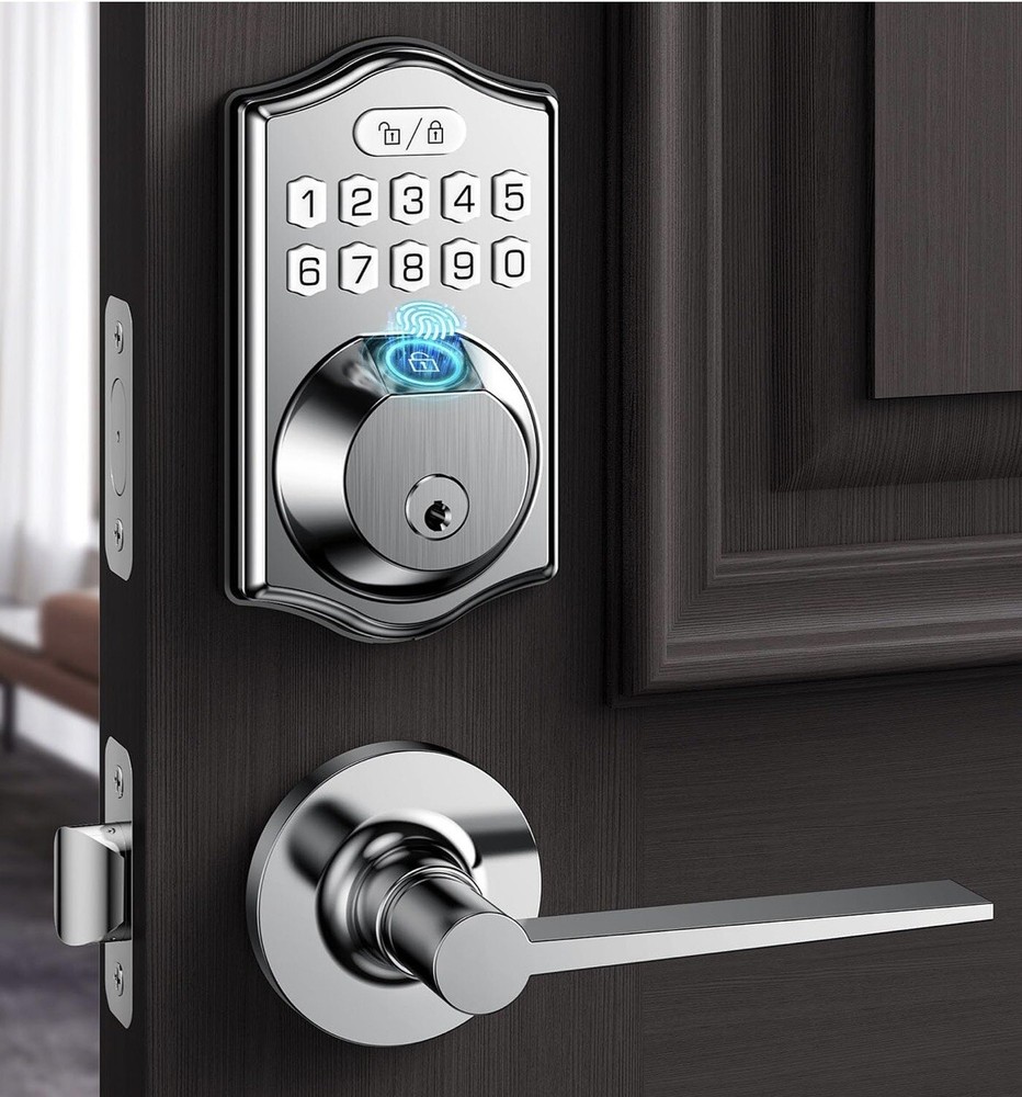 Keyless Entry Door Lock Deadbolt With lever Set