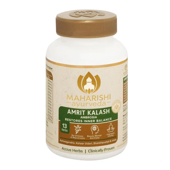 Maharishi Ayurveda Amrit Kalash Ambrosia 60 Tablets  - Pack of 2