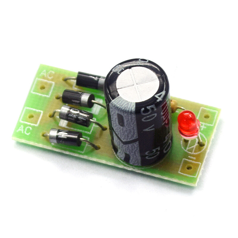 1N4007 AC to DC 12V 1A full bridge rectifier power module-image
