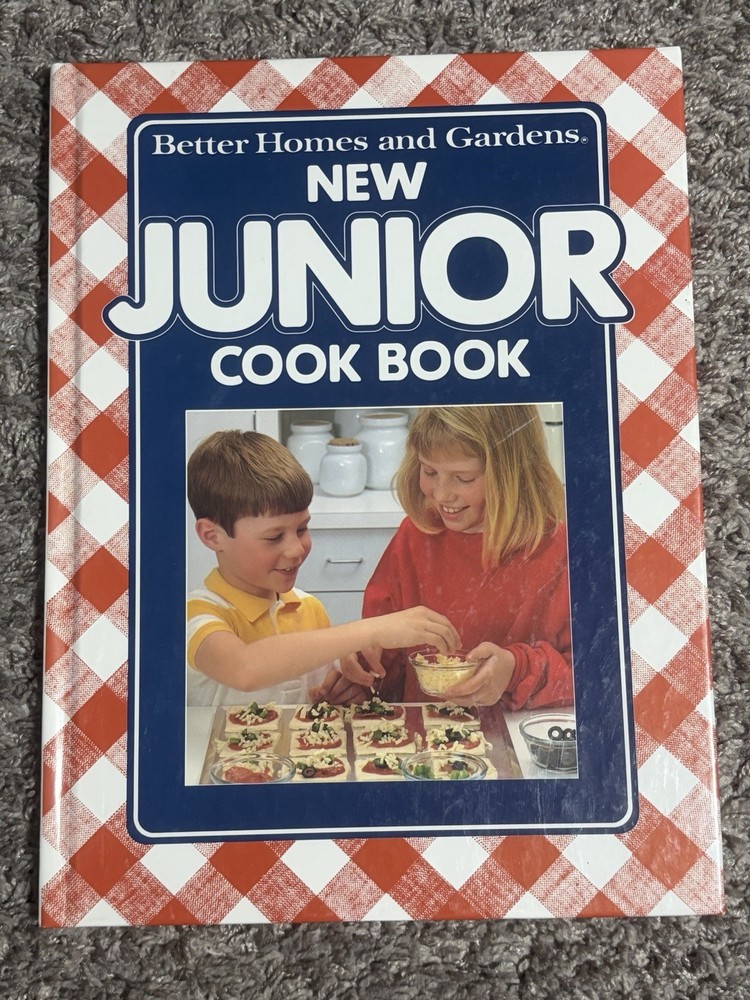 Better Homes & Gardens New Junior Cook Book Kids Recipes Hardcover
