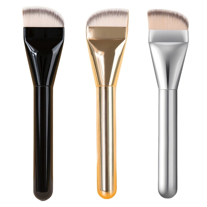 Elegant Flat Cosmetic Brush Makeup Brushes For Fashionable Enthusiasts