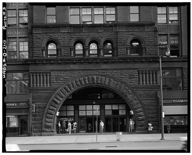 Photo:New York City New York 1900s Arch Front Building Street Scene HABS