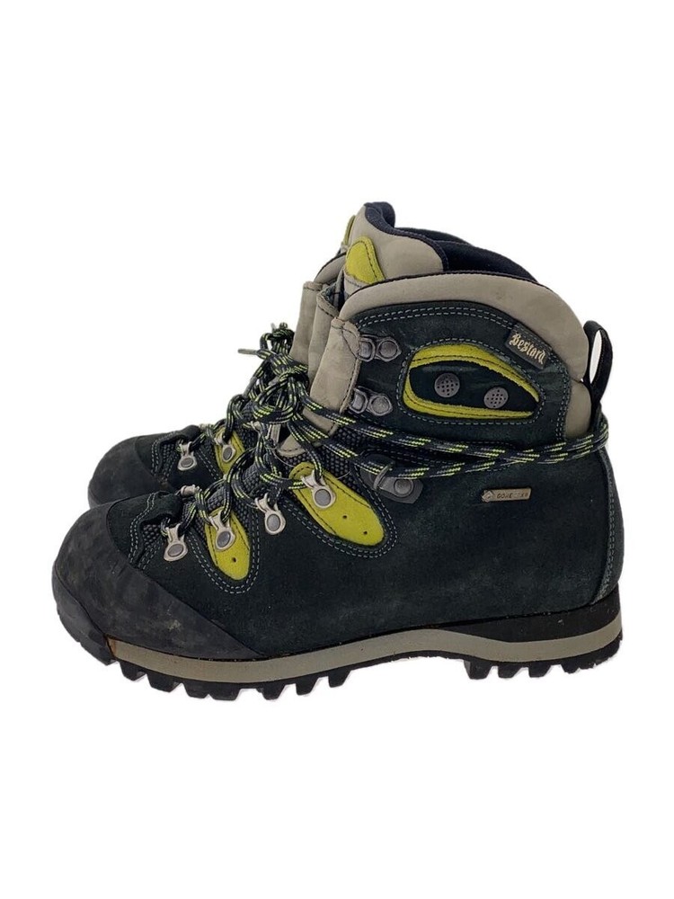 Men's Trekking Boots Size 25.5Cm Black Suade Style 1187