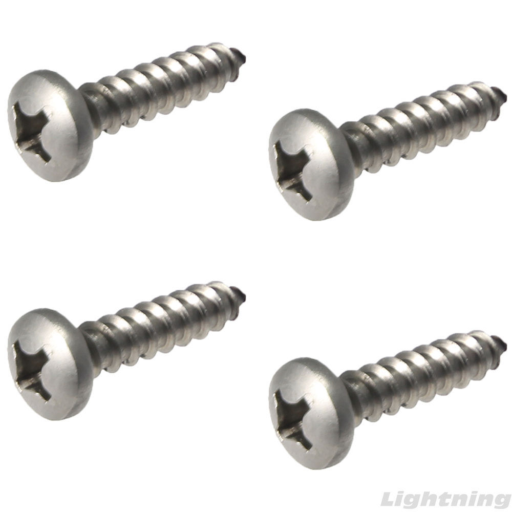 Sheet Metal Screws Pan Head Phillips Stainless Steel #6 X 1/2