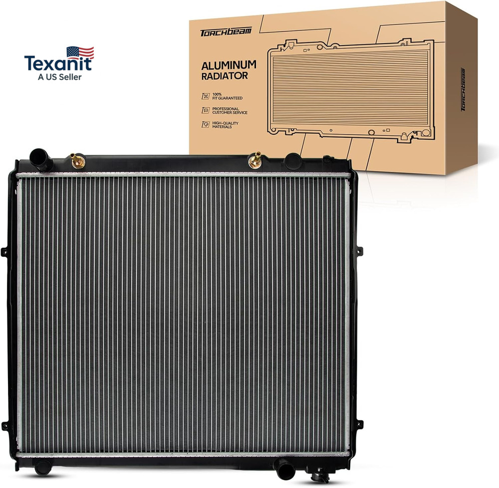 Car Aluminum Core Radiators Compatible with 2001-2007 Sequoia 2004-2006 Tundra 4