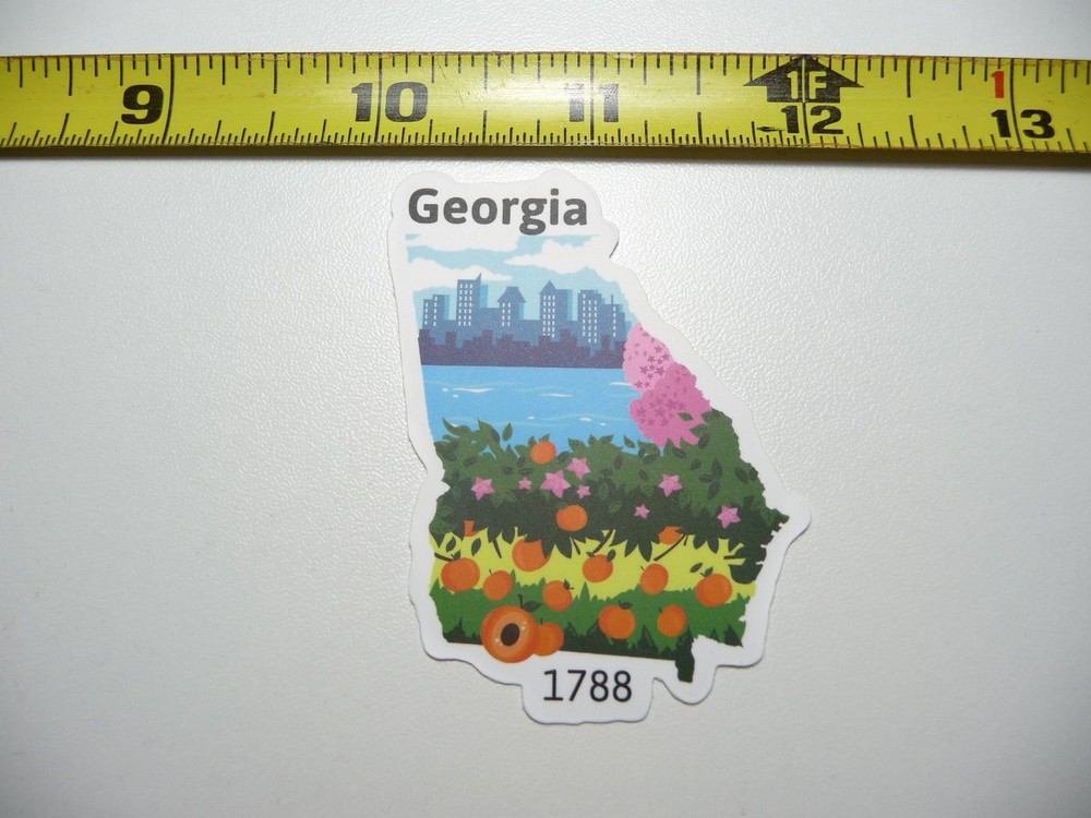 GEORGIA STATE PRIDE BIRTH TRAVEL VACATION TRIP USA UNITED STATES OF AMERICA