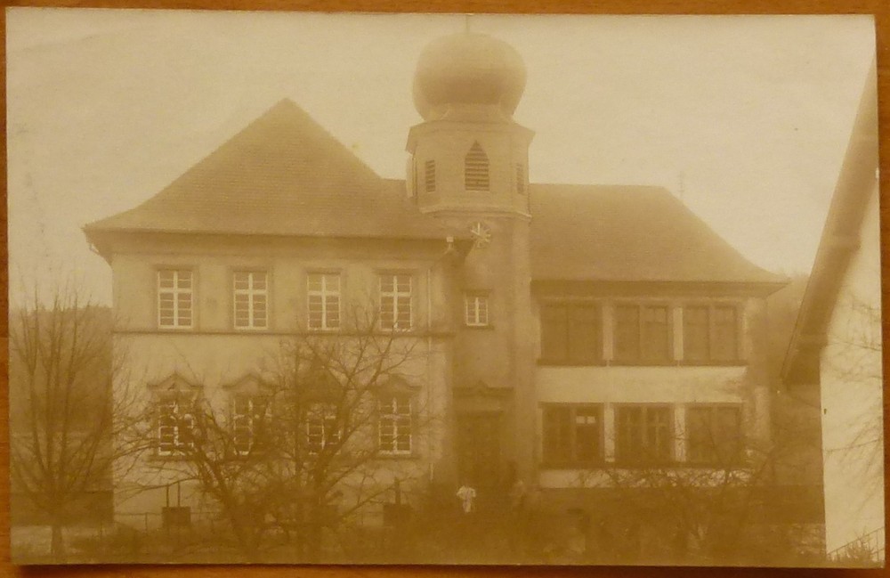 Postcard Schopp school 1910 Trippstadt Waldfischbach Pirmasens Kaiserslautern Palatinate