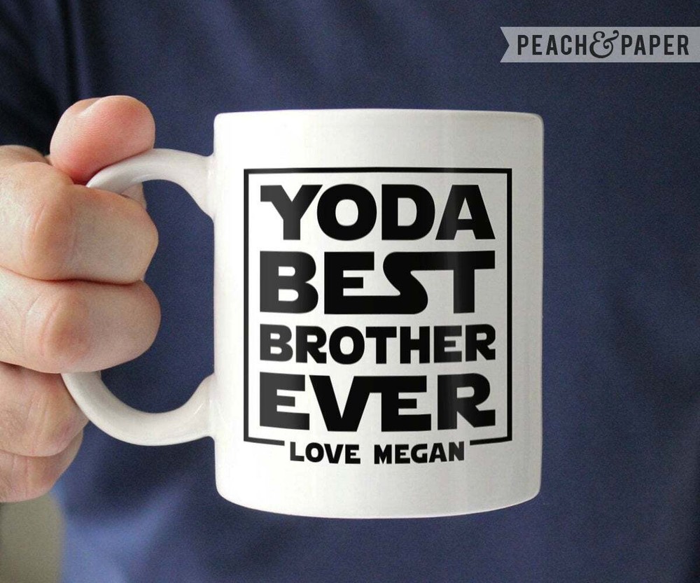Personalized Brother Gift For Brother From Sister Best Brother Mug For Brother