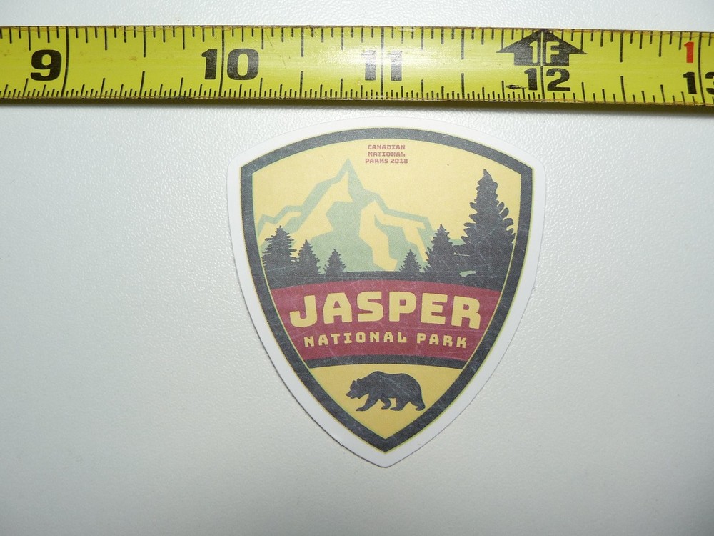 Jasper National Park Alberta Hiking Camping Nature Outdoor Decal Sticker #2