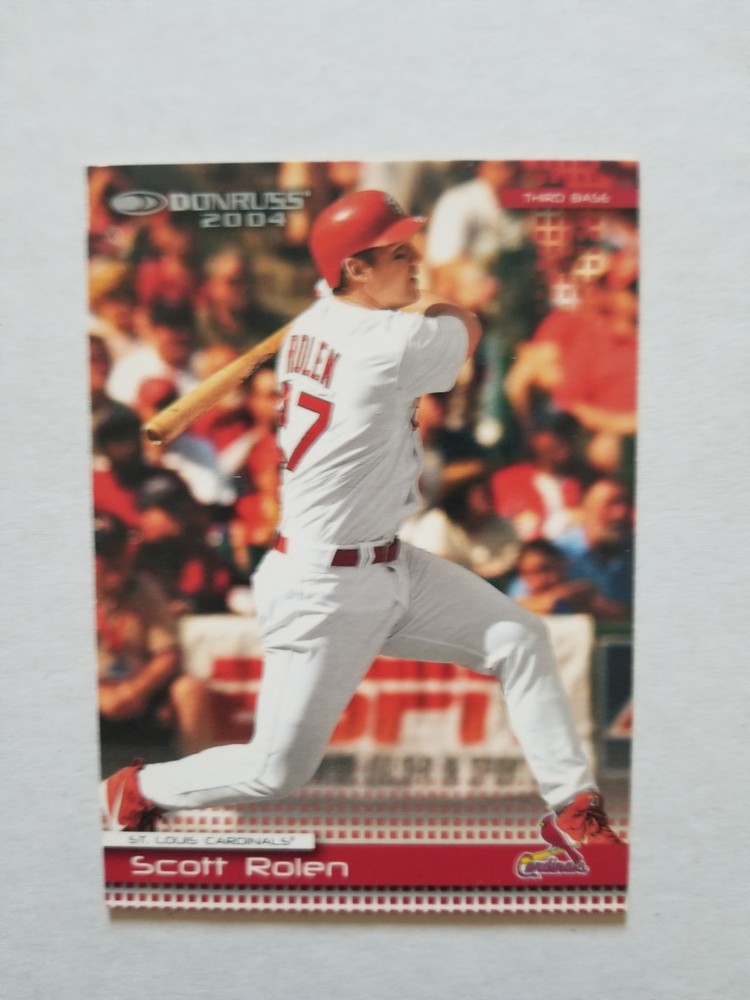 2004 Donruss  #346 Scott Rolen St. Louis Cardinals