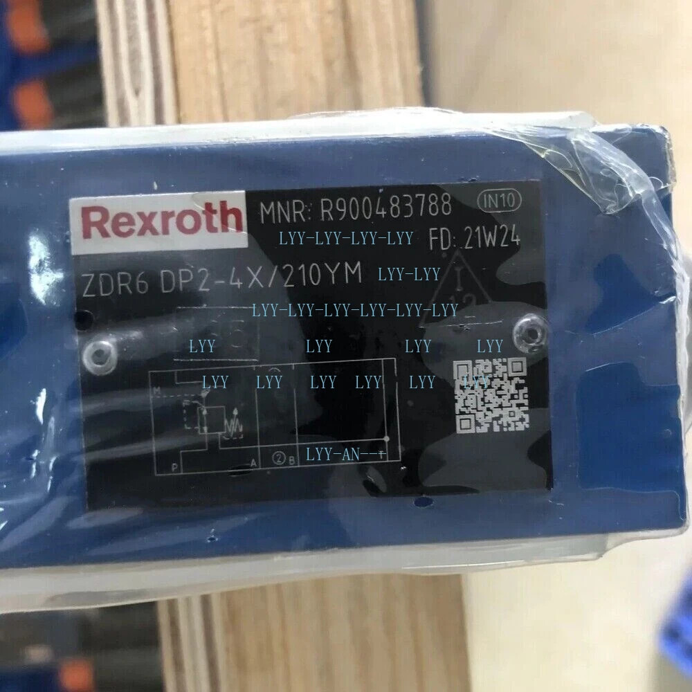 ZDR 6 DP2-4X/210YM R900483788 Bosch Rexroth Relief Valve ZDR6DP2-45/210YM