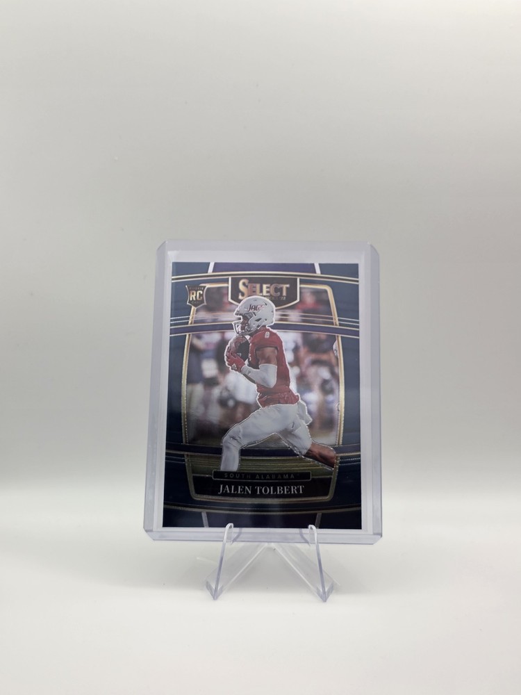 2022 Panini Select Draft Picks Jalen Tolbert Rc Concourse #14 Cowboys