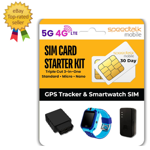 GPS Tracker SIM Card Starter Kit 3 in 1 Universal Simcard Standard Micro Nano