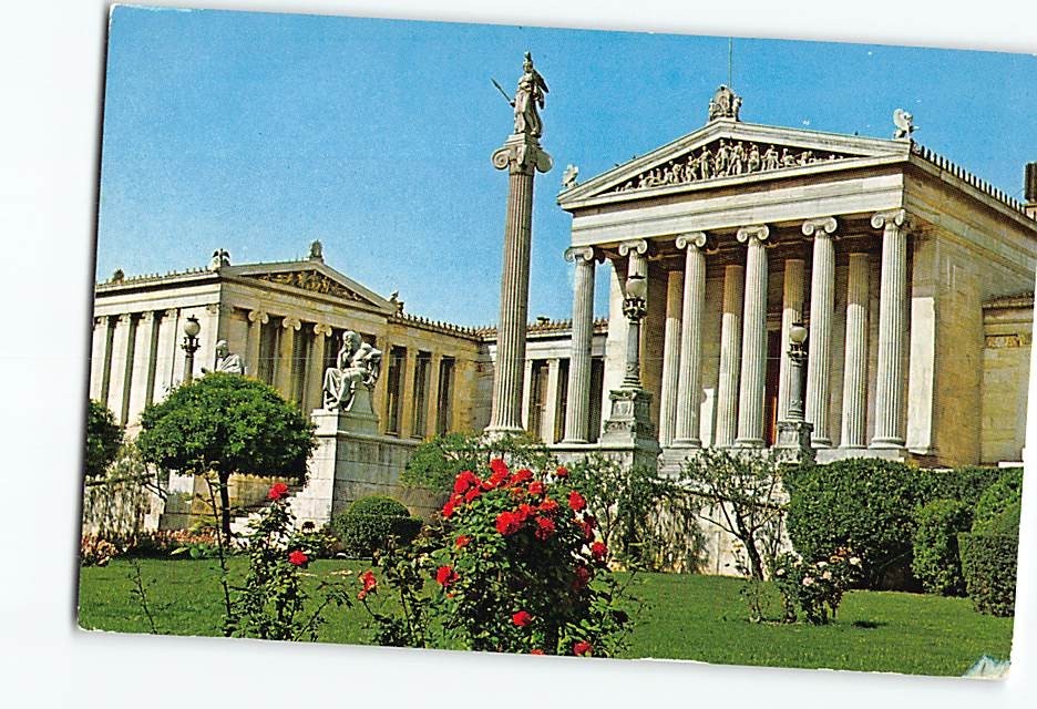Postcard The Academy Athens Greece