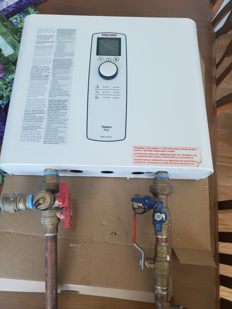 Tankless Water Heater- Stiebel Eltron - Tempra 29 Plus