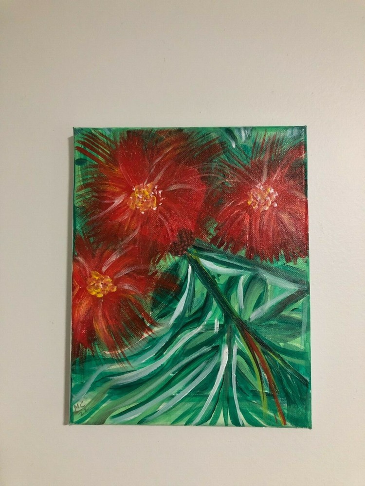 original hand-painted acrylic painting on canvas