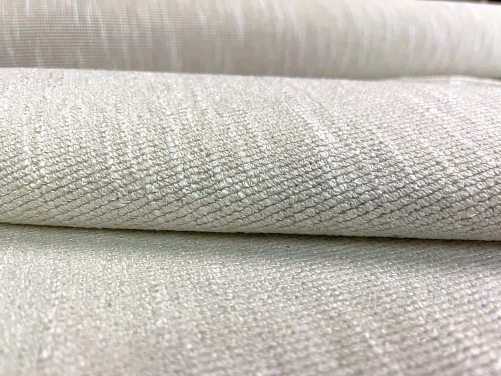 Weitzner Clinton Parchment Linen Blend Upholstery Fabric 1.875 yd Last Day 3/10