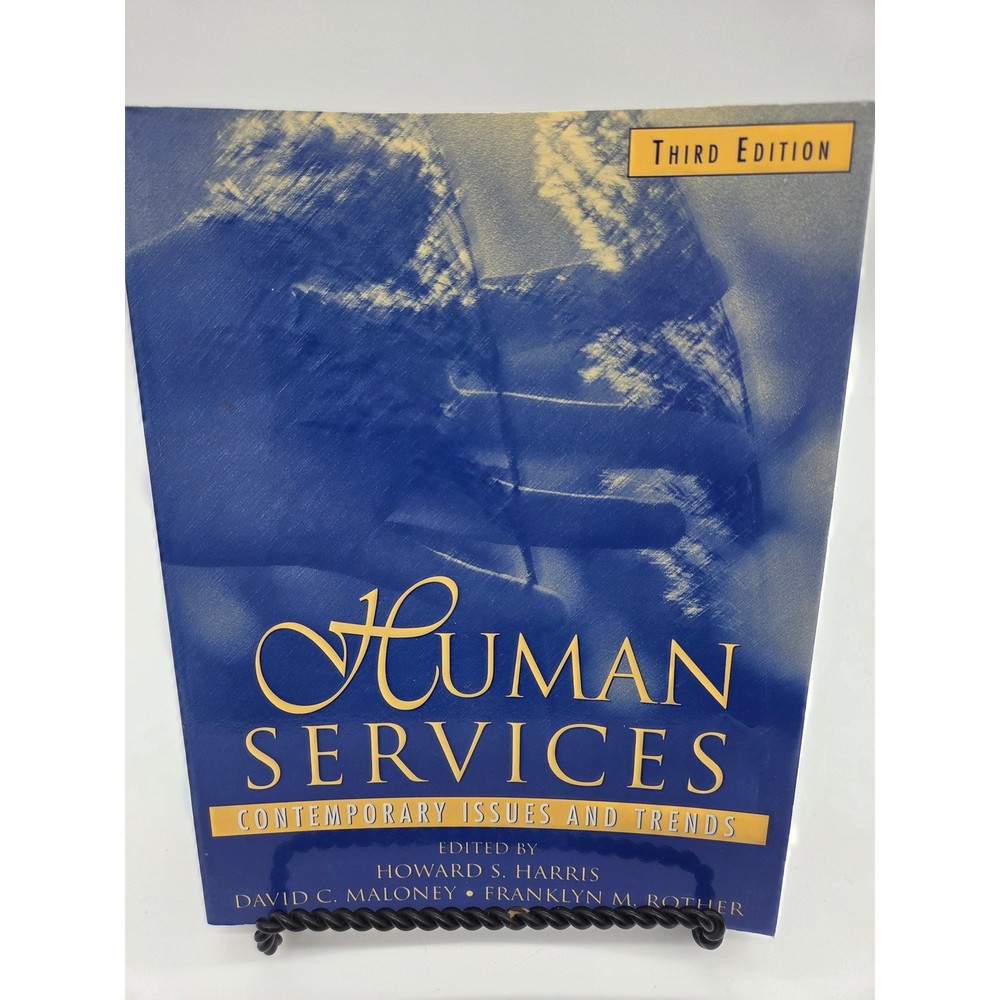 Allyn & Bacon Human Services 3rd Ed Blue Paperback Adult Textbook Sociology