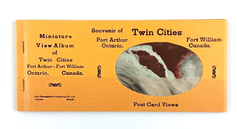 1940s Port Arthur Fort William Twin Cities Ontario Canada 10 Postcard Booklet